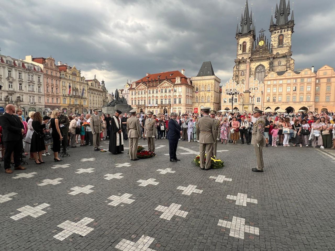 Uctění památky popravených vůdců stavovského odboje 21. 6. 1621