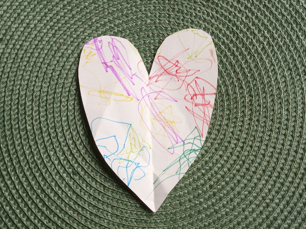 Srdce od malého Mikuláška, které měl v nemocnici.