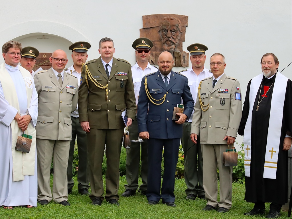 Vojenští kaplani si připomenuli v Přibyslavi Žižkovo výročí