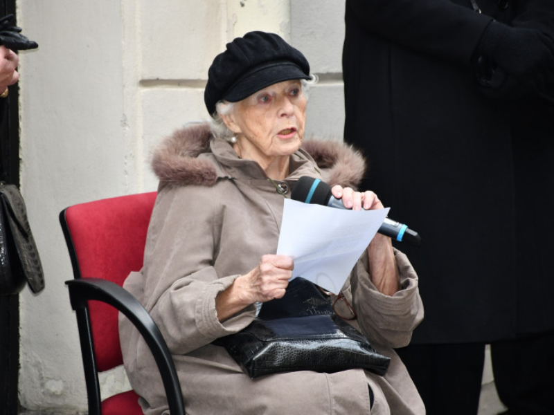 Zdeňka Valouchová, předsedkyně Sdružení osvobozených politických vězňů a pozůstalých. Foto: Petr Skála