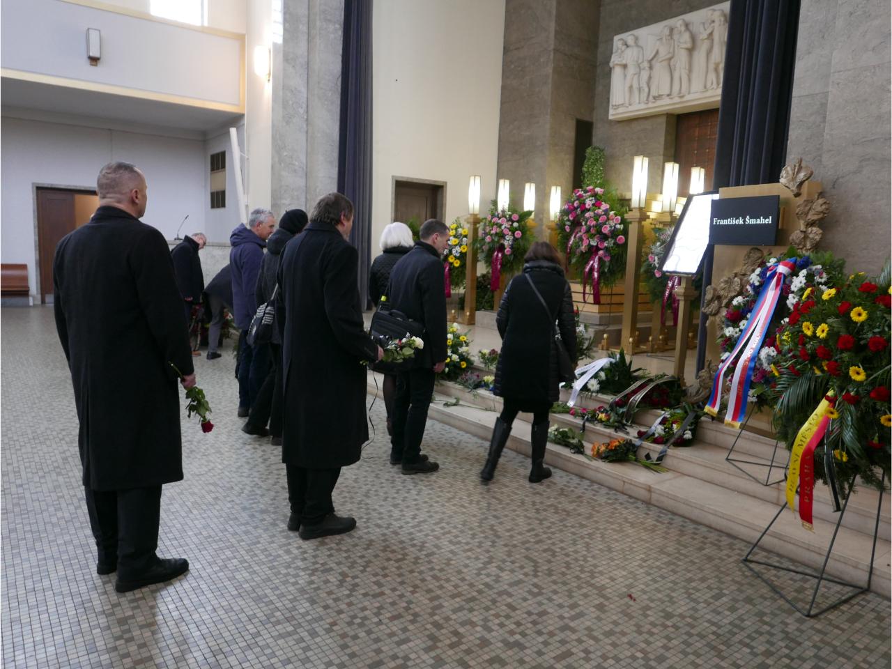 Rozloučení s Františkem Šmahelem