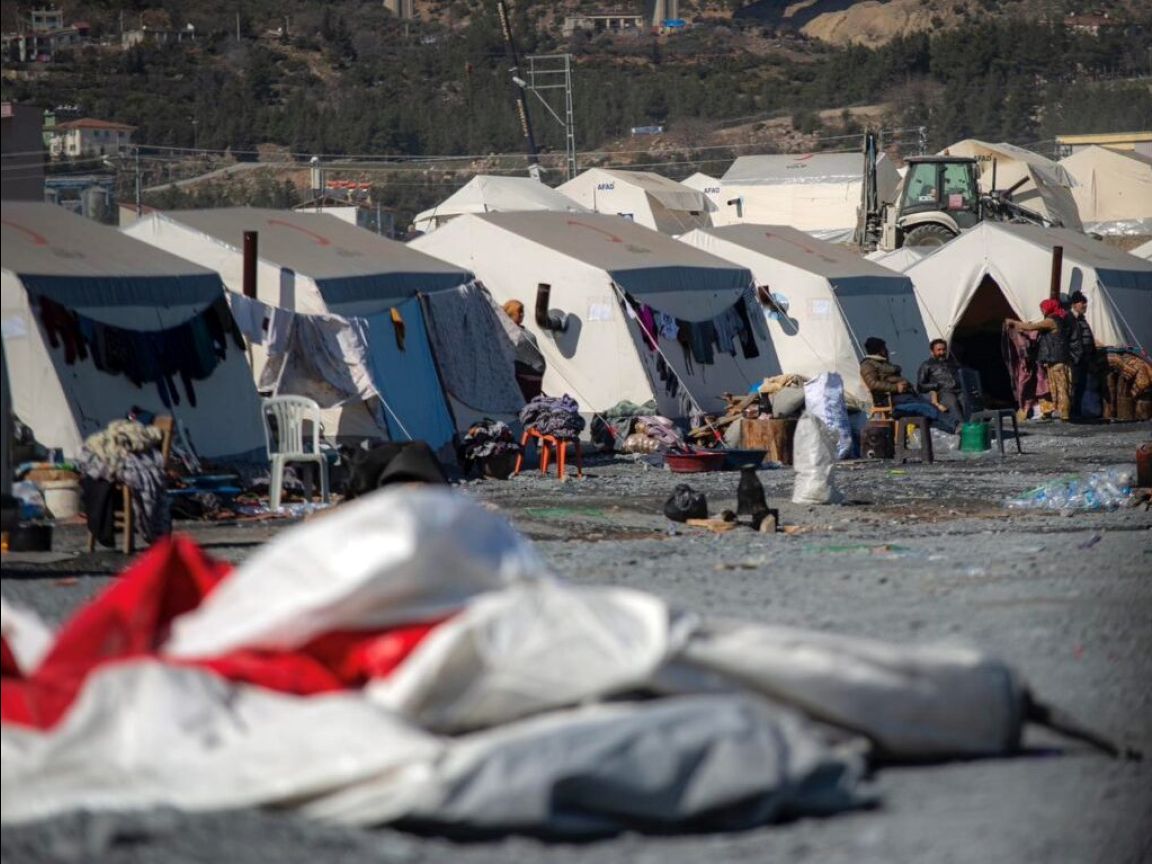 Peníze pro Turecko a Sýrii